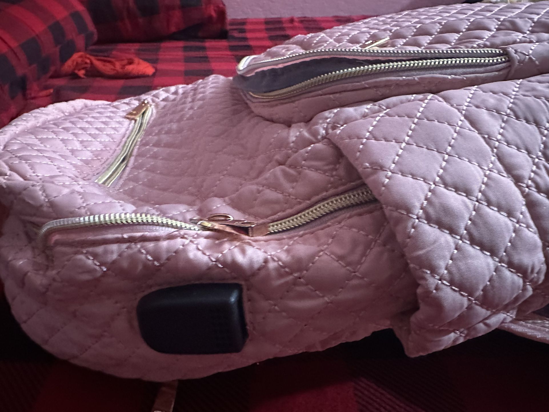 New Backpack With Tag And Charger