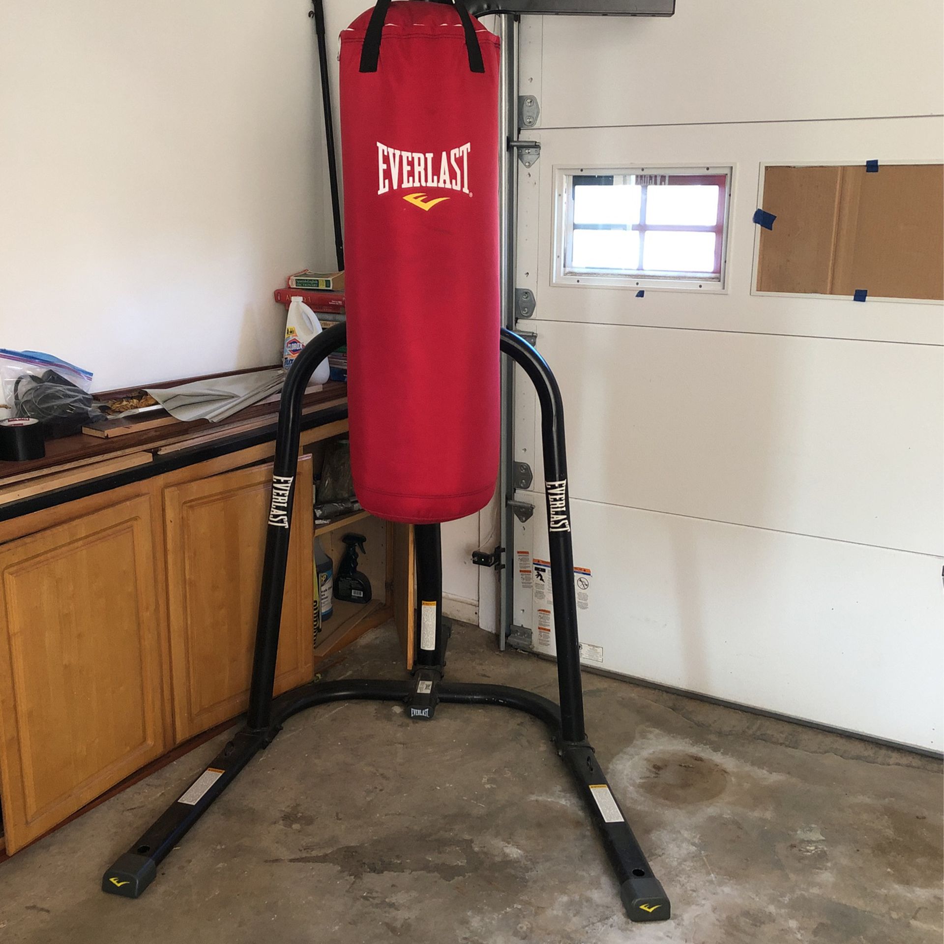 Punching Bag With Stand And Boxing Attaching Without Punching Bag