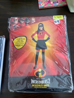 Incredibles two Violet dress size 3-4costume