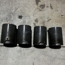 BMW F8x Carbon Fiber Exhaust Tips