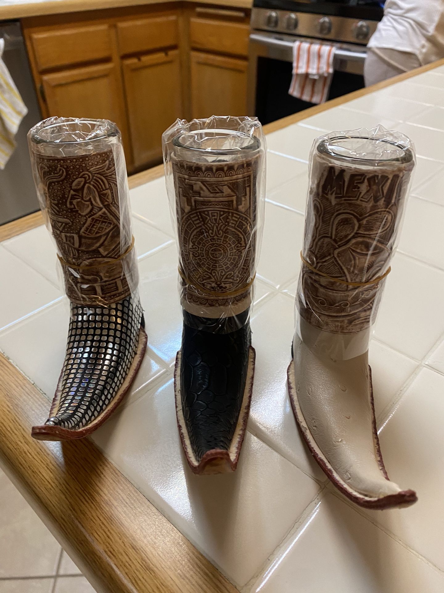 Hand Made Shot Glass Boot