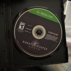 Monster Hunter World Xbox 1 