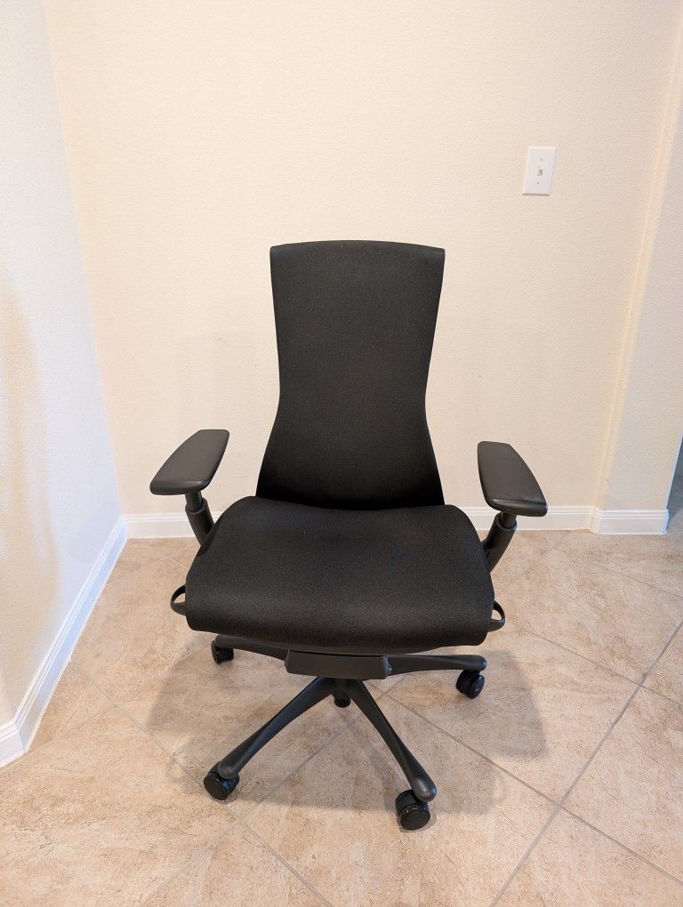 Herman Miller Embody Chair (Black), Used, In Great Condition 