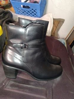 Ecco black boots