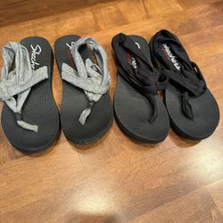 Woman’s Skechers Yoga Foam Sandal Bundle Shipping Avaialbe 