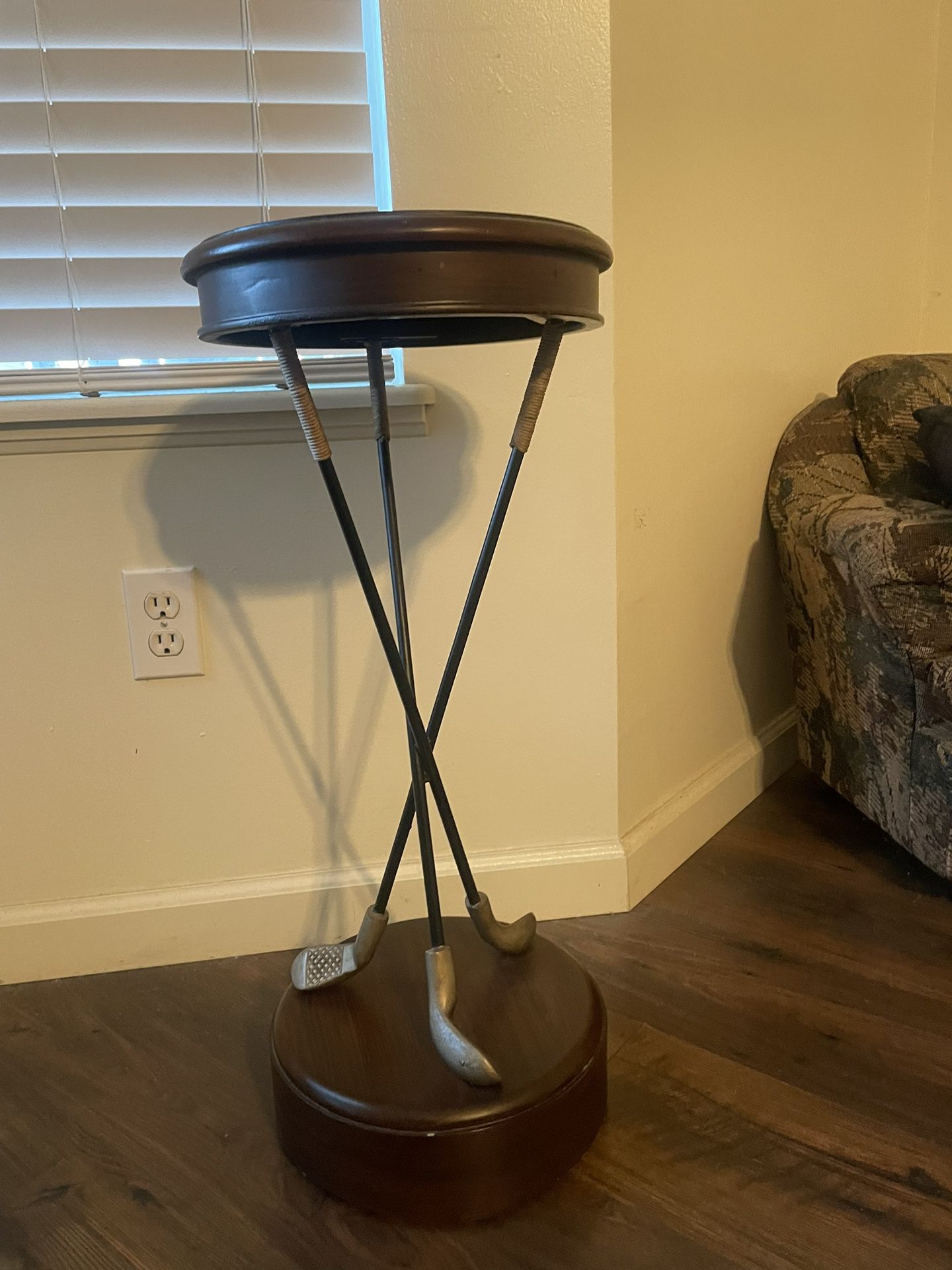 Gold Club End Table. Location By North High