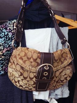 Vintage coach purse and wallets