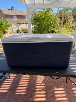 Large Hard-Sided Cooler Navy Blue