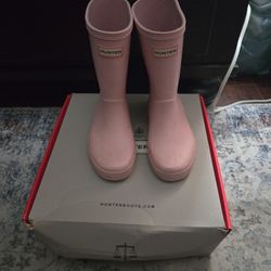 Hunter Rain Boots Girls Size 12