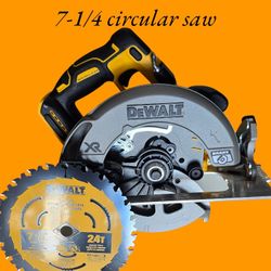 Dewalt 20v XR 7-1/4 Circular Saw (Tool-Only) 