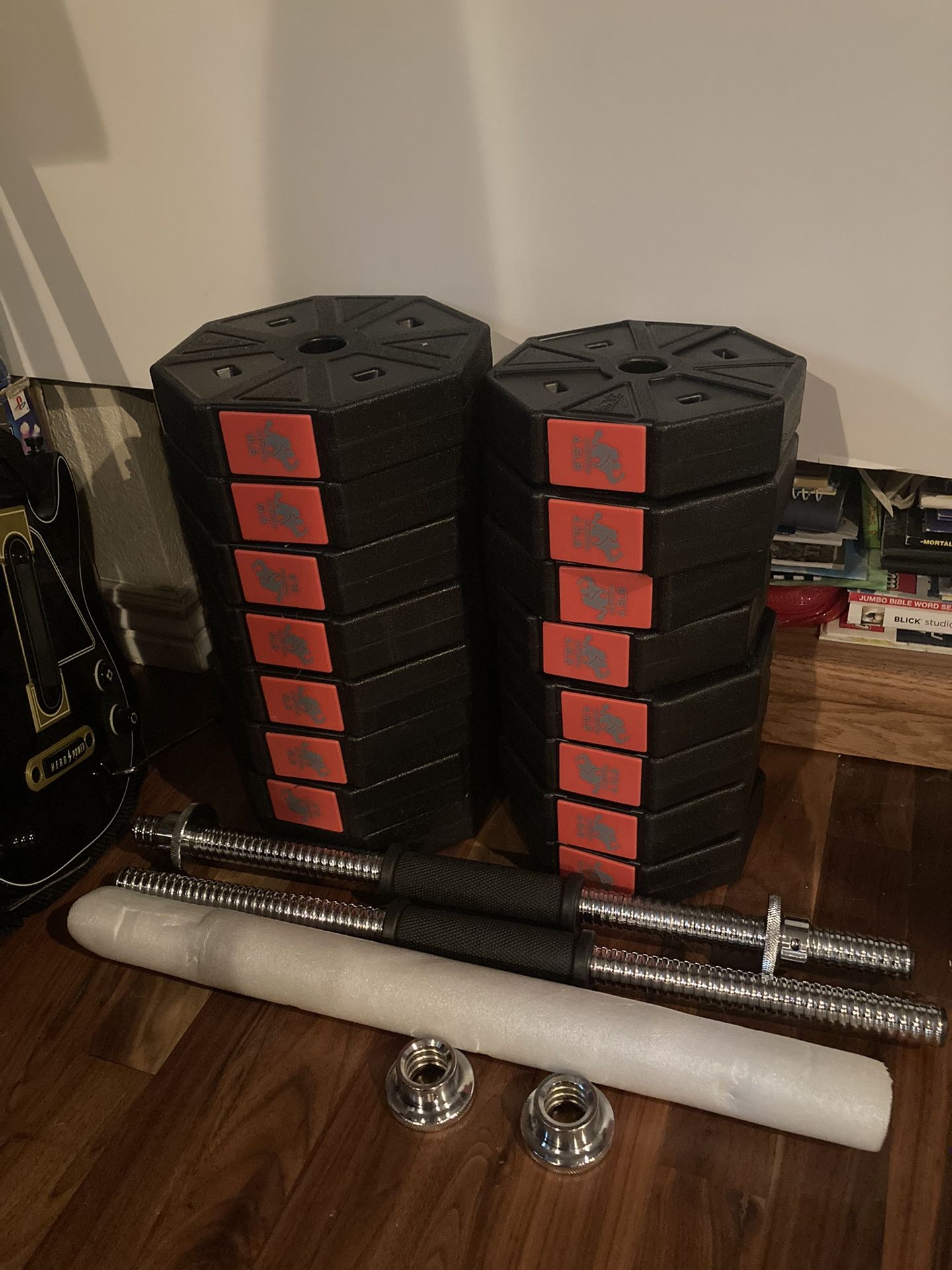 Adjustable Weight Lifting Set 88LBs
