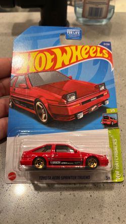 Hot Wheels Toyota AE86 Sprinter Trueno