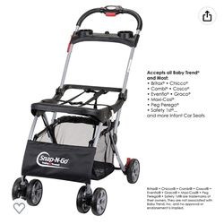 Baby Trend Snap-N-Go EX Universal Infant Car Seat Carrier