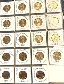 19 2010 D Millard Fillmore Presidential Dollar
