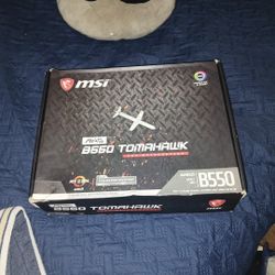 Mag B550 Tomahawk And Motherboard