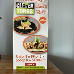 Spatula & Tongs  2 in 1