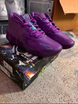 Puma M.E.L.O. Purple Sneakers Size 9.5