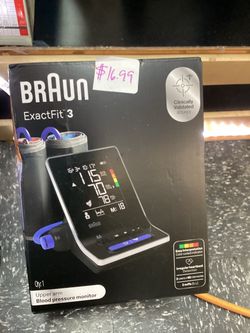 Braun ExactFit 3 Upper Arm Blood Pressure Monitor