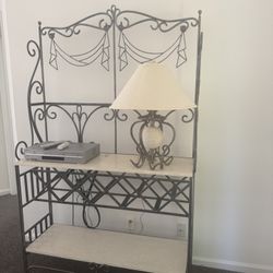 Iron Shelf Unit 