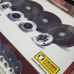 Brand New DB Drive 6.5 & Bullet Tweeters Bundle 