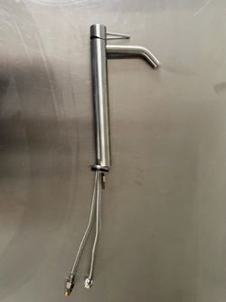 2 Stainless Steel Faucets
