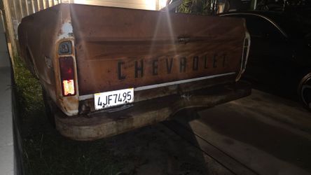 1969-72  Chevy truck trailer