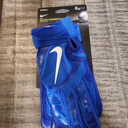 Nike Alpha Huarache Elite Baseball Batting Gloves Sz XLarge 