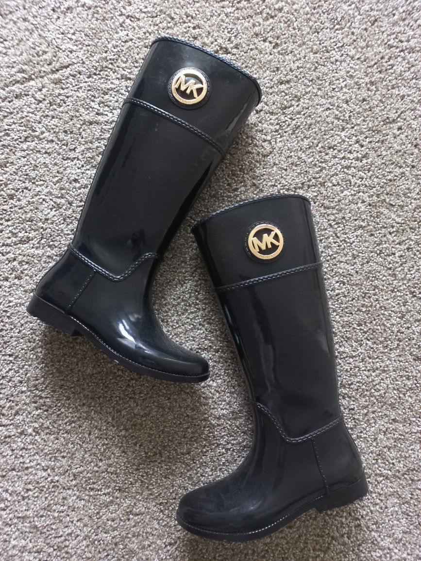 Michael Kors Rubber Knee-High Rain Boots