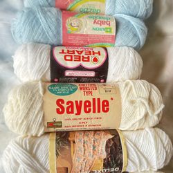 7 yarn all for $8 ( cash &  pick up only)