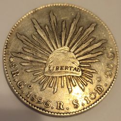 Mexican 1896 Un Peso