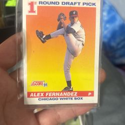 Alex Fernandez 1st Round Draft Pick