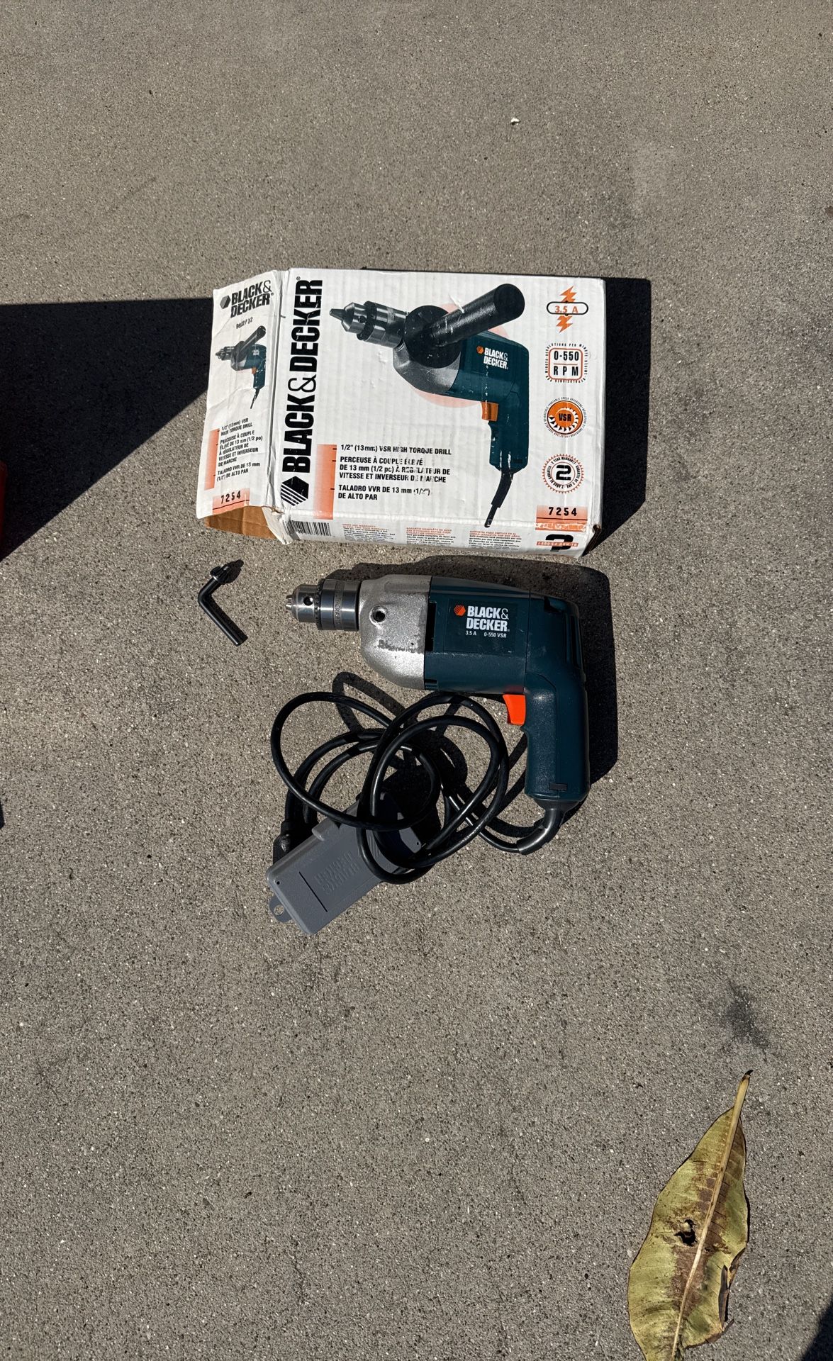 Black And Decker High Torque Drill