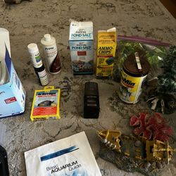  Fish Tank Accessories - No Tank 