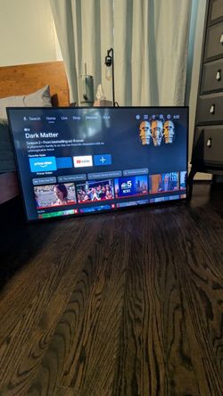 50” TCL - smart TV - with wall mount