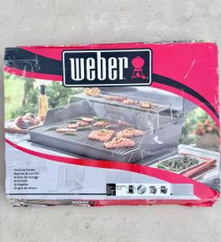 Weber stainless steel cooking grates for the Genesis 300 series