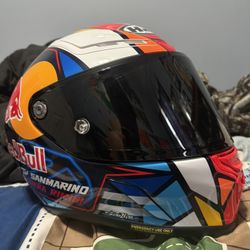 HJC RPHA 1N Misano Red Bull Helmet