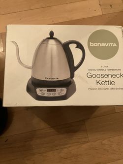 Buenavida 1 L Gooseneck Kettle digital