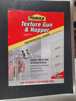 Homax Texture Gun & Hopper 