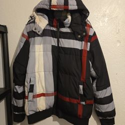 Puffer jacket a little bit use it