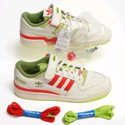 Adidas Mens Christmas Grinch Shoes