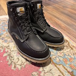 Size 8.5 Carhartt Men's 6 Inch Waterproof Wedge Soft Toe Work Boot