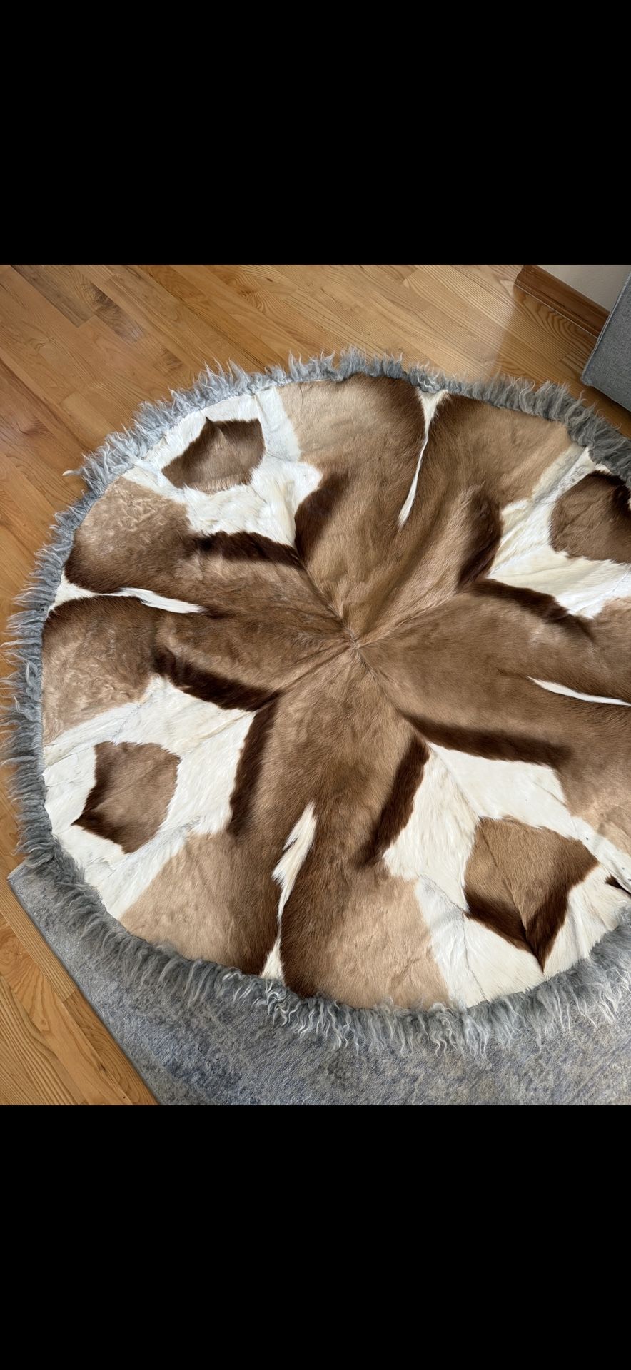 Natural Fur Rug