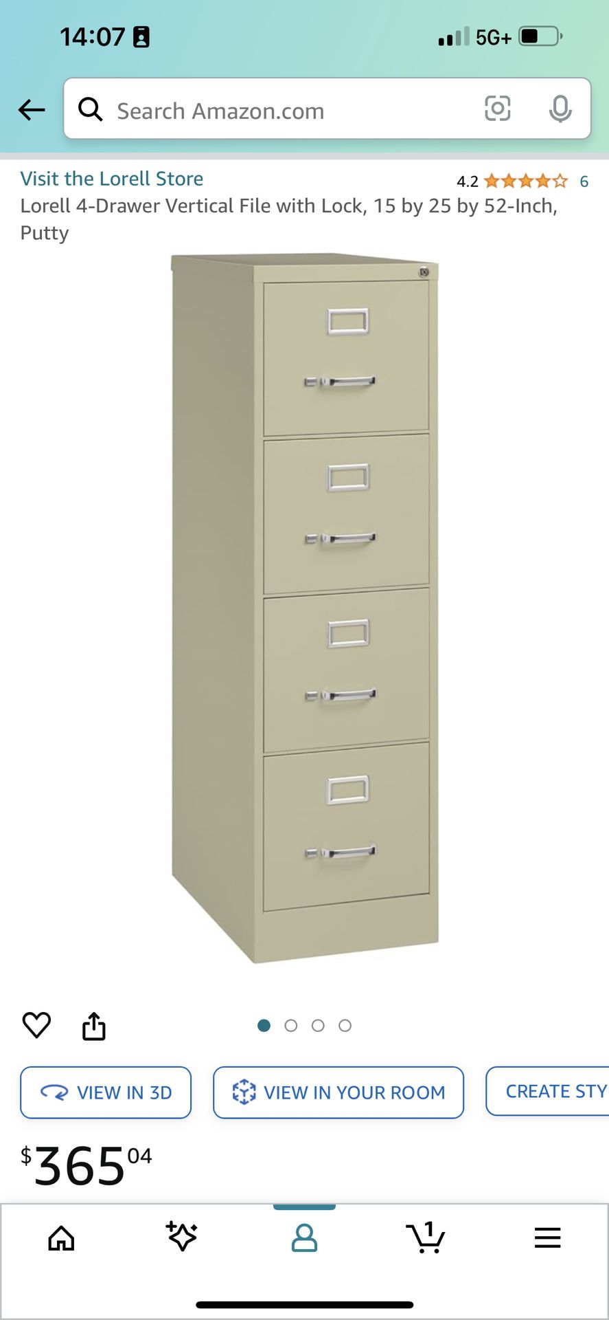 Brand New File Cabinet. $200
