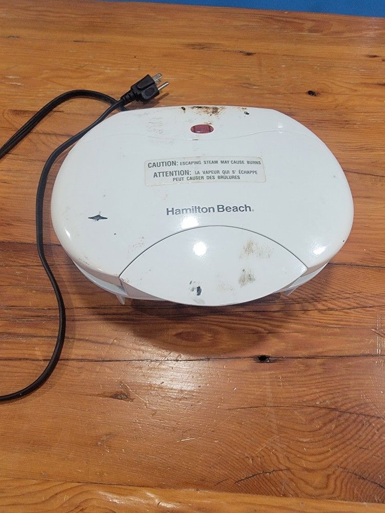 Hamilton Beach Health Smart Contact Grill ~ 700 W, 120V, Used, Panini Maker