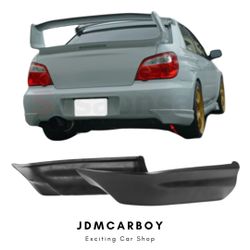 05-07 Subaru Impreza WRX STI 4dr Rear Spats Lip Spoiler 