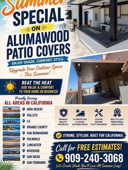 Alumawood patio cover