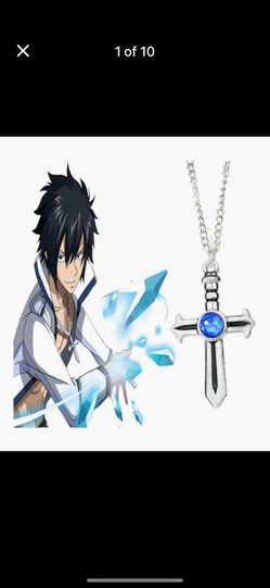 Gray Fullbuster Anime Necklace