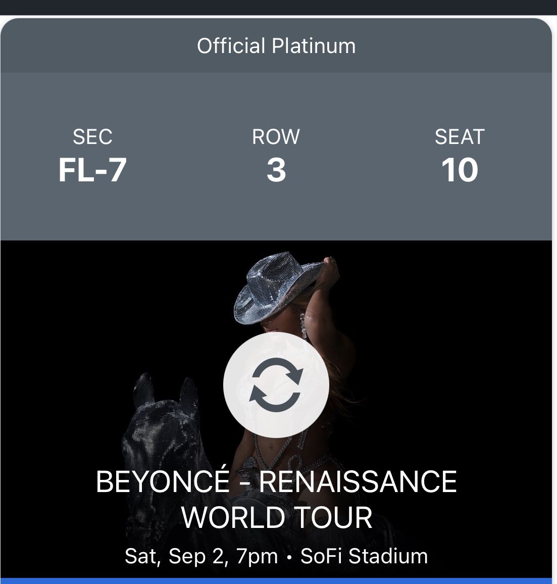 Beyoncé Renaissance Tour Tickets