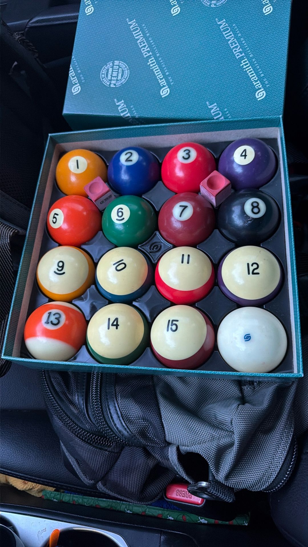 Pool Table Balls
