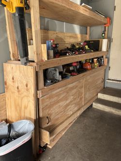 Garage Rolling Shelves